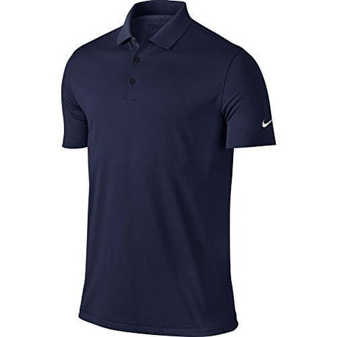 Nike Men's Victory Solid Polo, College Navy/White, LG