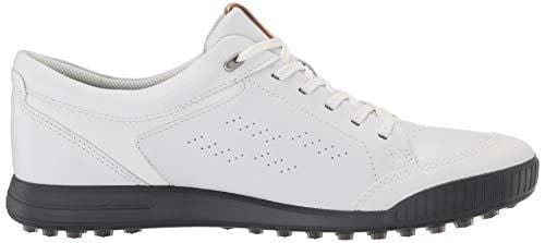 ECCO Men's Street Retro Hydromax Golf Shoe Bright White 46 M EU (12-12.5 US) [product _type] ECCO - Ultra Pickleball - The Pickleball Paddle MegaStore