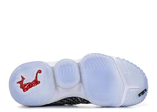 Nike Men's Lebron 16 Black/White/Grey Mesh Basketball Shoes 11 M US