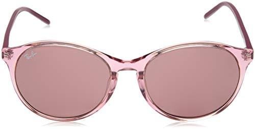 Ray-Ban Women's 0rb4371f Round Sunglasses TRASPARENT PINK 55 mm