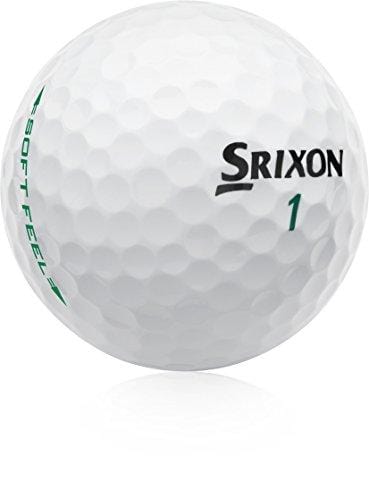 Srixon Soft Feel Golf Balls, White (One Dozen)