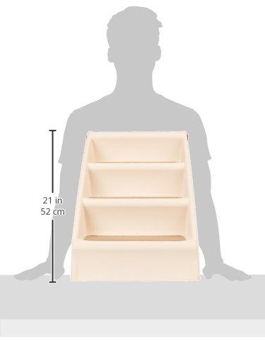 PetSafe Solvit PupSTEP Plus Pet Stairs, Foldable Steps for Dogs and Cats, Best for Small to Medium Pets