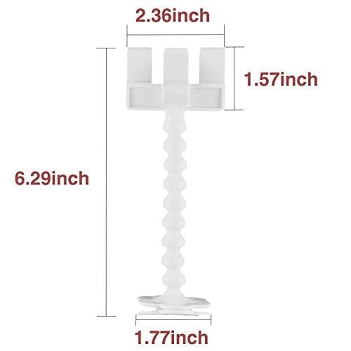 Seafirst Dog Cat Selfie Stick Clamp Treat for Pet Attention Upgrade Take Photo Booth Phone Attachment Selfie Training Toy Fit Most Phones
