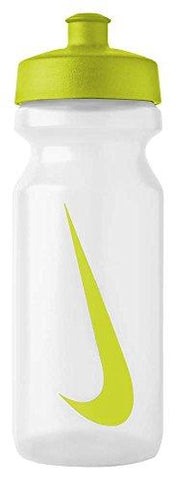 Nike 0887791065872_964.0 EQ Big Mouth Water Bottle 22OZ Clear/Atomic Green