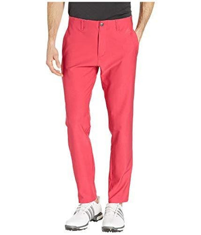 adidas Golf Ultimate 3-Stripe Tapered Pant, Active Pink, 3332
