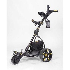 Bat-Caddy X3 Electric Push Cart w/ Free Accessory Kit, Black, 35Ah SLA