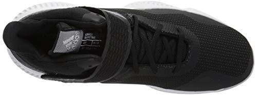 adidas Men's Explosive Bounce 2018 Basketball Shoe, Black/Silver Metallic/Light Solid Grey, 11 M US