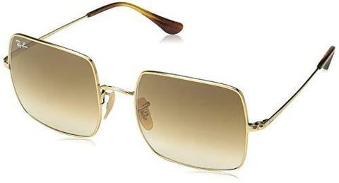 Ray-Ban Square Sunglasses, Gold, 54 mm