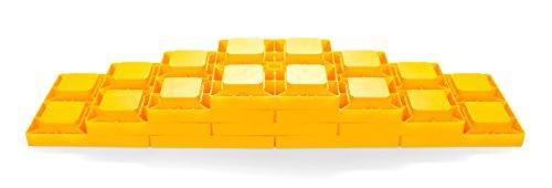 Camco Heavy Duty Leveling Blocks, Ideal For Leveling Single and Dual Wheels, Hydraulic Jacks, Tongue Jacks and Tandem Axles (10 pack, Frustration-Free Packaging) - 44510