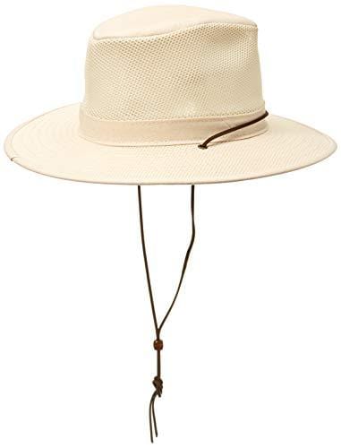 Henschel Hats Aussie Breezer 5310 Cotton Mesh Natural Hat, Medium [product _type] Henschel Hats - Ultra Pickleball - The Pickleball Paddle MegaStore
