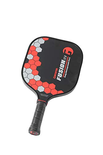 Gamma Sports Pickleball Paddles: Fusion LE Pickleball Rackets - Textured Fiberglass Face - Mens and Womens Pickle Ball Racquet - Indoor and Outdoor Racket: ~8 oz