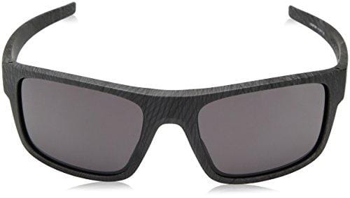 Oakley Men's Drop Point Rectangular Sunglasses, AERO GRID GREY, 60.0 mm