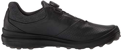 ECCO Men's Hybrid 3 Boa Gore-Tex Golf Shoe Black Leather 48 M Ultra Pickleball