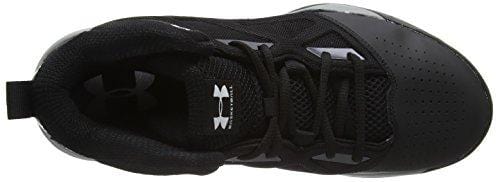 Under Armour Men's Jet Mid Basketball Shoe, Black (001)/Steel, 10.5