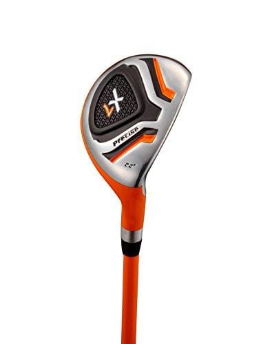 Precise X7 Junior Complete Golf Club Set for Children Kids - 3 Age Groups Sizes Available - Boys & Girls - Right Hand & Left Hand! (Orange Ages 3-5, Left Hand)