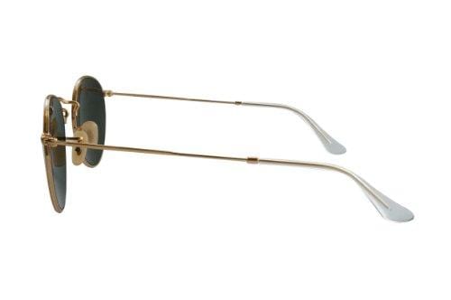 Ray-Ban ROUND METAL - ARISTA Frame CRYSTAL GREEN Lenses 50mm Non-Polarized