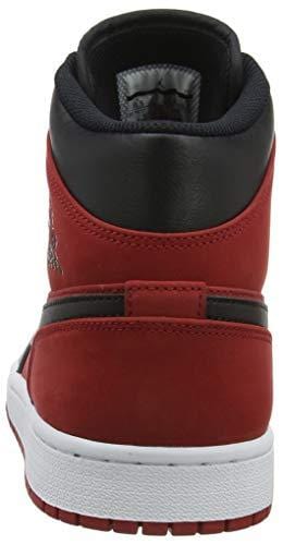 NIKE Jordan Men's Air Retro 1 Basketball Shoe, Gym Red/Black-White (610), 13