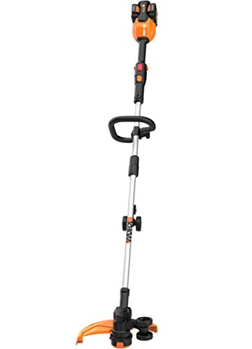 WORX WG184 40V Power Share 13" Cordless String Trimmer & Wheeled Edger (2x20V Batteries)