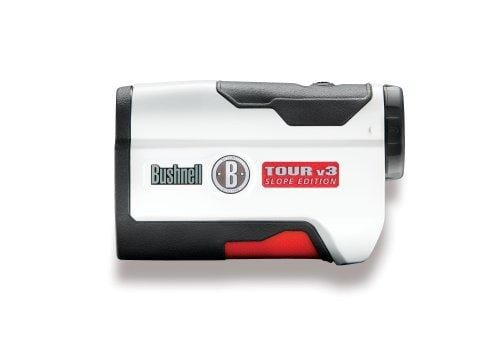 Bushnell Tour V3 Slope Edition Golf Laser Rangefinder, White