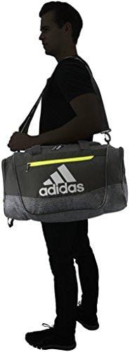 adidas Defender III medium duffel Bag, Grey, One Size