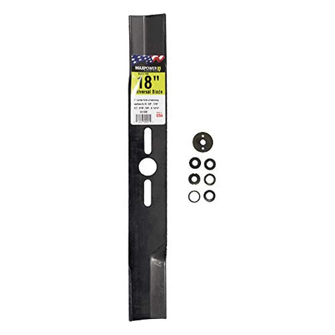 Maxpower 331030B 18-Inch Universal Replacement Lawn Mower Blade