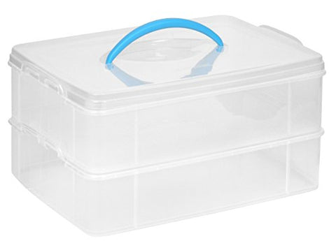 Snapware Snap 'N Stack Portable Organizer (14.1-Inches by 10.5-Inches, BPA Free Plastic)