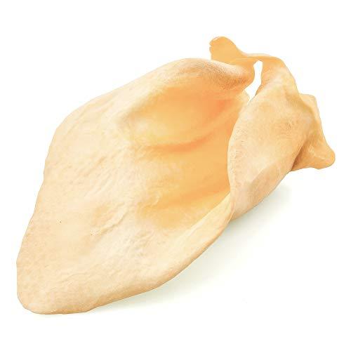 Best Bully Sticks Prime Thick-Cut Cow Ear Dog Chews (12 Pack) Sourced from All Natural, Free Range Grass Fed Cattle with No Hormones, Additives or Chemicals - Hand-Inspected and USDA/FDA Approved