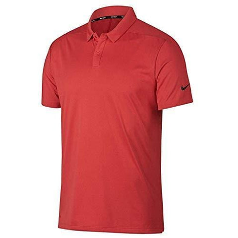NIKE Breathe Texture OLC Golf Polo 2018 Tropical Pink/Black X-Large