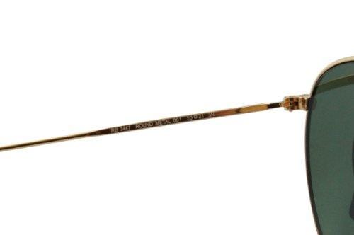 Ray-Ban ROUND METAL - ARISTA Frame CRYSTAL GREEN Lenses 50mm Non-Polarized