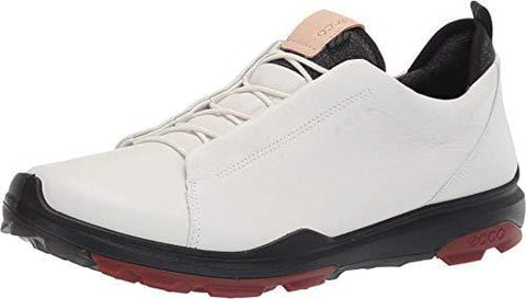 ECCO Men's Biom Hybrid 3 Gore-Tex Golf Shoe, White Open lace, 40 M EU (6-6.5 US) [product _type] ECCO - Ultra Pickleball - The Pickleball Paddle MegaStore