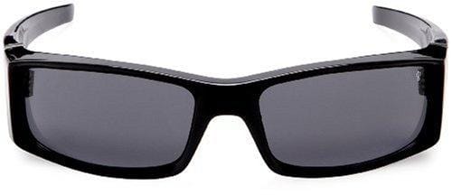 Spy Optic Hielo Polarized Sunglasses,Shiny Black Frame/Grey Lens,one size