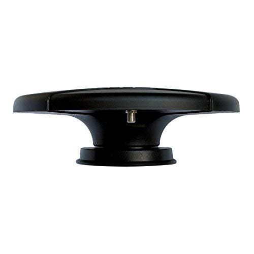 360° Omni Directional Amplified Magnetic UFO Digital HDTV Antenna for Caravan RV Truck Boat (4K Ultra-HD Ready, ATSC 3.0 Ready, VHF and UHF, Long Range Outdoor Motorhome TV Antenna) Black