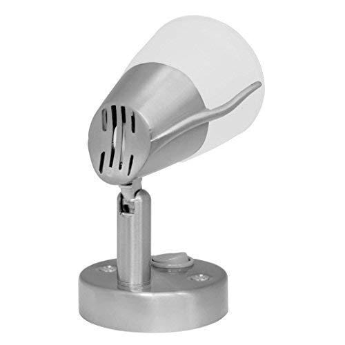 Dream Lighting 12V LED Reading Lights - Map Lights with Frosted Glass Lampshade - Cool White Lighting Chart Lights for RV, Camper, Motorhome and Marine Pack of 2