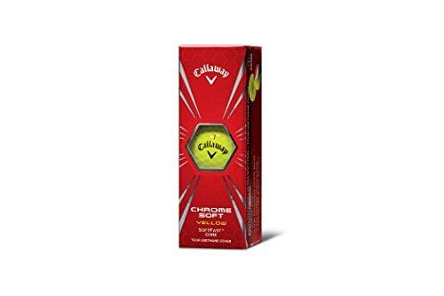 Callaway Chrome Soft Golf Balls, Prior Generation, (One Dozen), Yellow [product _type] Callaway - Ultra Pickleball - The Pickleball Paddle MegaStore