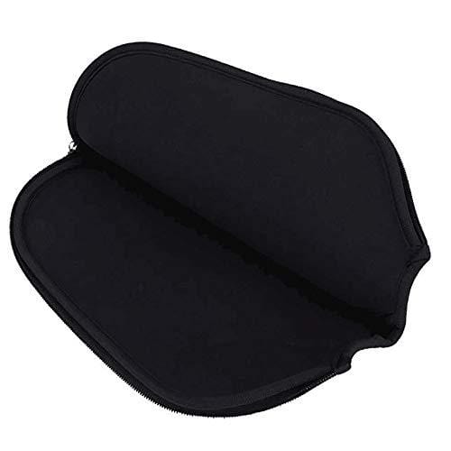 iPrint Neoprene Pickleball Paddle Racket Cover Case,Dark Blue,Fantasy Magical Butterflies Monarch Artistic Morpho Inspiration,Light Blue Dark Blue Grey,Fit for Most Rackets - Protect Your Paddle