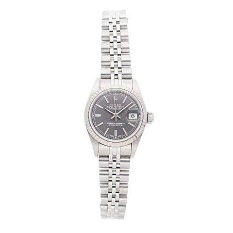 Rolex Datejust Mechanical (Automatic) Rhodium Dial Womens Watch 69174 (Certified Pre-Owned)