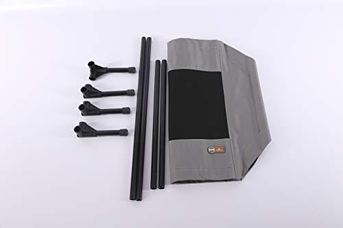 K&H Pet Products Original Pet Cot Elevated Pet Bed, Gray/Mesh, Large