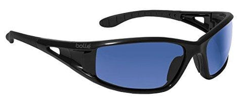 Bolle Safety Blue Mirror Safety Glasses, Scratch-Resistant, Full