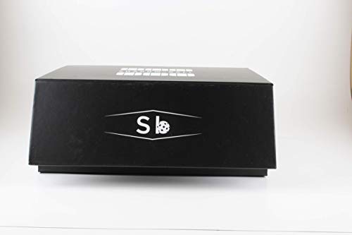 Shadow-Ball Pickleball Gift, Glow in The Dark Pickleballs, 4 Outdoor Pickleballs with Charging Flashlight and Batteries, for Those who Enjoy Pickleball