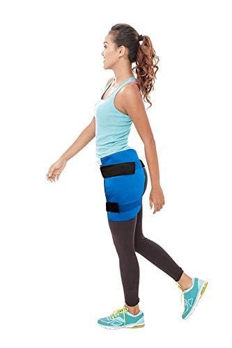 NatraCure Universal Large Cold Pack Ice Wrap - (11" x 14" Ice Pack with Straps for Shoulder, Back, Neck, Hip, arm, Hand) - 717-RET