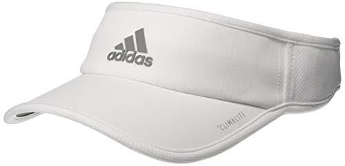 adidas Women's Superlite Performance Visor, White/Light Onix, One Size