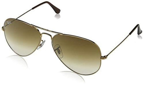 Ray-Ban Aviator Metal Sunglasses RB3025 001/51 - Arista Gold Crystal Brown Gradient - Medium Size 58mm Description change to:Ray-Ban Aviator Metal Sunglasses RB3025 001/51 - Arista Gold Crystal Brown Gradient - Medium Size 58mm