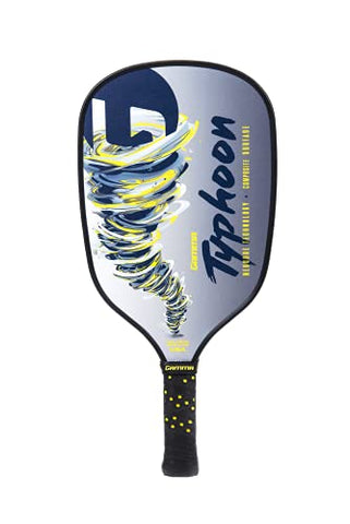 Gamma Typhoon NeuCore Pickleball Paddles with Honeycomb Grip, Composite Fiberglass Surface, Blue - USAPA-Approved Pickleball Paddle with Thicker Large-Cell Core - Premium Pickleball Equipment