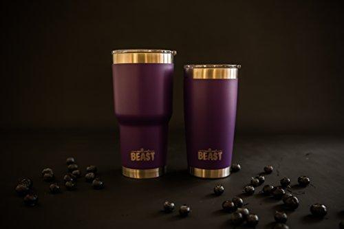 BEAST 30 oz Tumbler Stainless Steel Insulated Coffee Cup with Lid