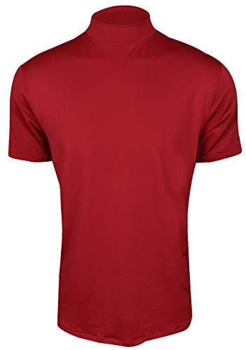 NIKE TW Vapor Dri Fit Mock OLC Golf Polo 2019 Gym Red Large