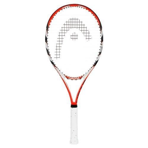 HEAD MicroGel Radical OS Tennis Racquet, Strung, 4 1/4 Inch Grip