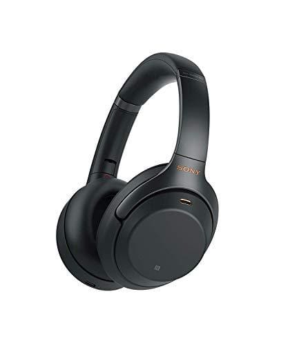 Sony Noise Cancelling Headphones WH1000XM3: Wireless Bluetooth Over the Ear Headphones with Mic and Alexa voice control - Industry Leading Active Noise Cancellation - Black