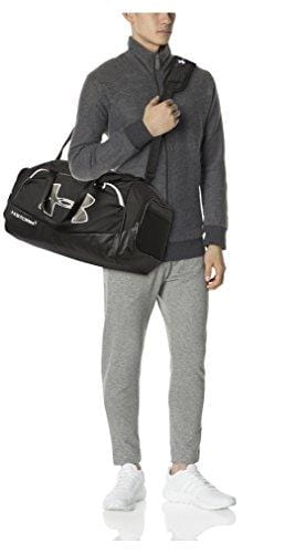 Under Armour Undeniable Duffle 2.0 Gym Bag, Black /White, Medium