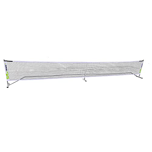 Champion Portable Pickleball Net System | Regulation Size 22 Foot Length | Snap Together Steel Frame with Net and Carry Bag | Easy Assembly