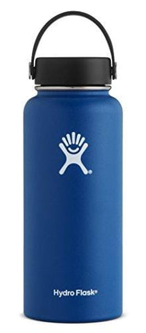 Hydro Flask W64TS407 Wide Mouth 64 oz. Insultated Bottle, 1900 ml, Cobalt